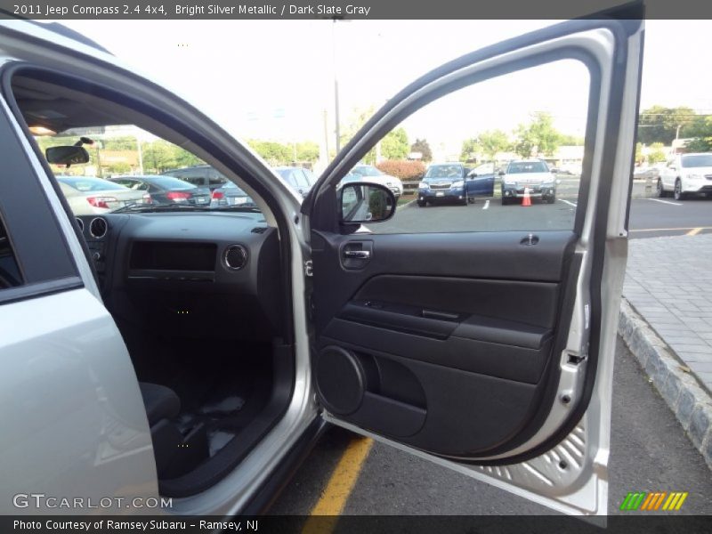 Bright Silver Metallic / Dark Slate Gray 2011 Jeep Compass 2.4 4x4
