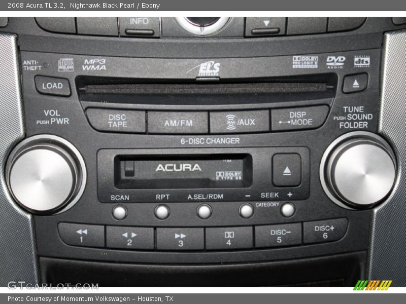Nighthawk Black Pearl / Ebony 2008 Acura TL 3.2