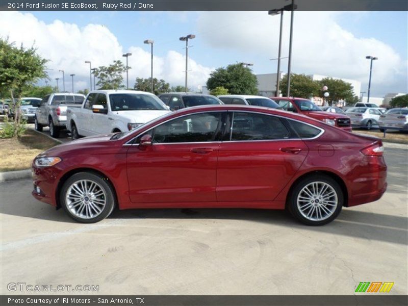  2014 Fusion SE EcoBoost Ruby Red