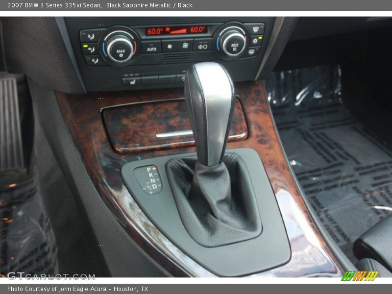 Black Sapphire Metallic / Black 2007 BMW 3 Series 335xi Sedan