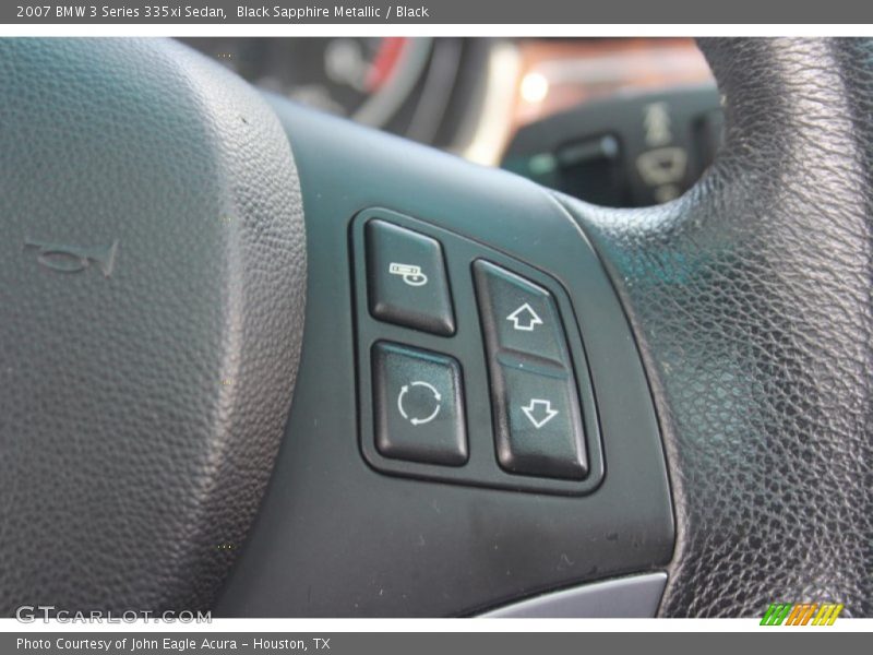 Black Sapphire Metallic / Black 2007 BMW 3 Series 335xi Sedan
