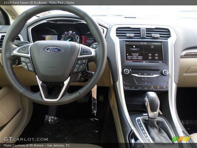 Dashboard of 2014 Fusion SE EcoBoost