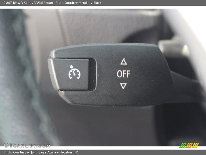 Black Sapphire Metallic / Black 2007 BMW 3 Series 335xi Sedan