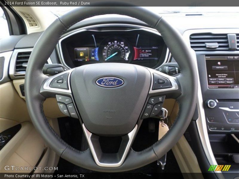  2014 Fusion SE EcoBoost Steering Wheel
