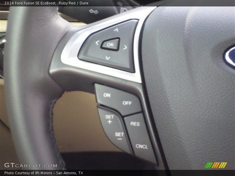 Controls of 2014 Fusion SE EcoBoost