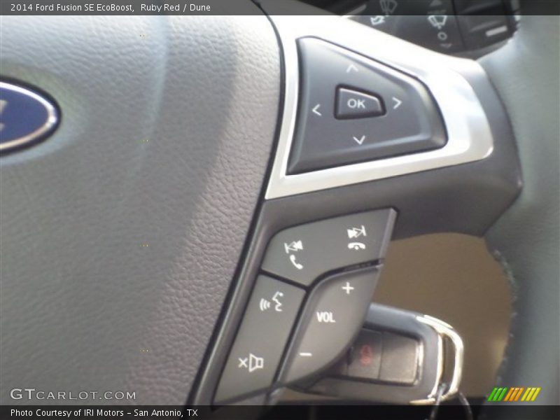 Controls of 2014 Fusion SE EcoBoost