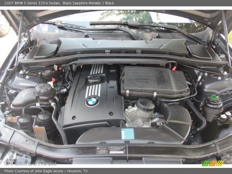 Black Sapphire Metallic / Black 2007 BMW 3 Series 335xi Sedan