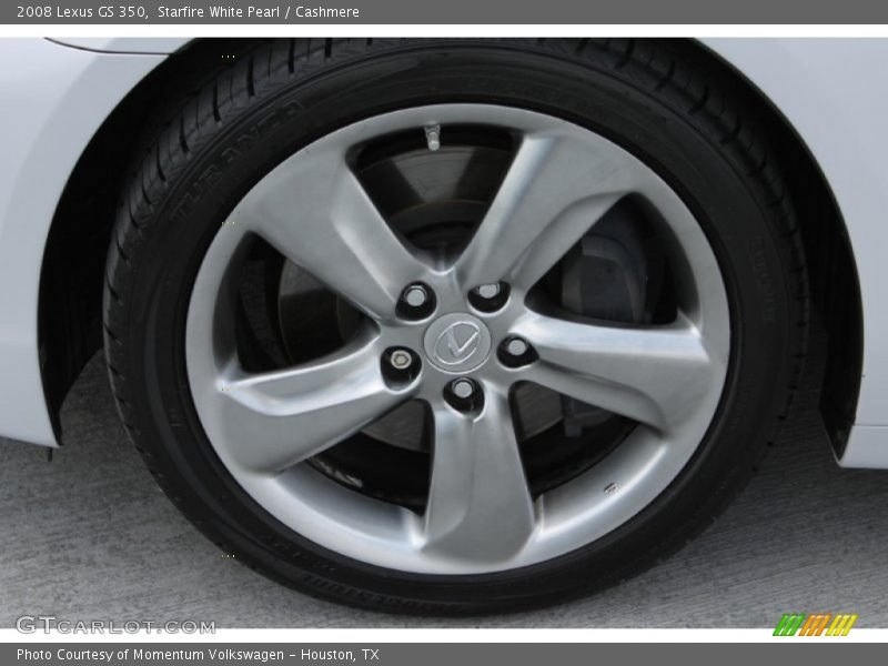 Starfire White Pearl / Cashmere 2008 Lexus GS 350