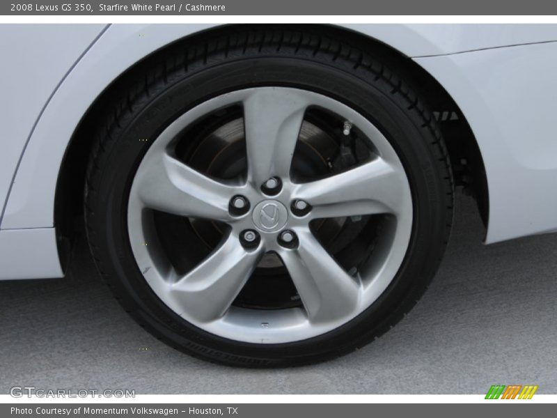 Starfire White Pearl / Cashmere 2008 Lexus GS 350