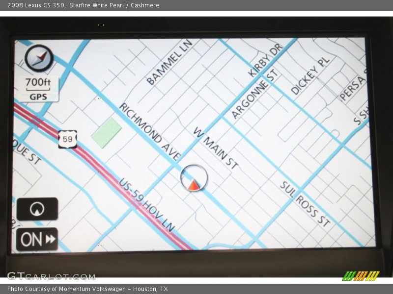 Starfire White Pearl / Cashmere 2008 Lexus GS 350