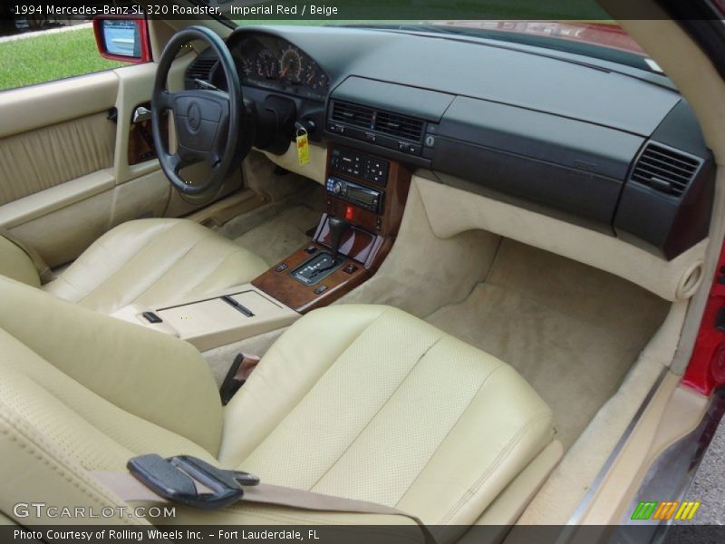  1994 SL 320 Roadster Beige Interior