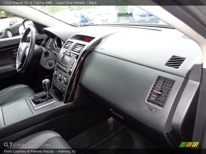 Liquid Silver Metallic / Black 2010 Mazda CX-9 Touring AWD