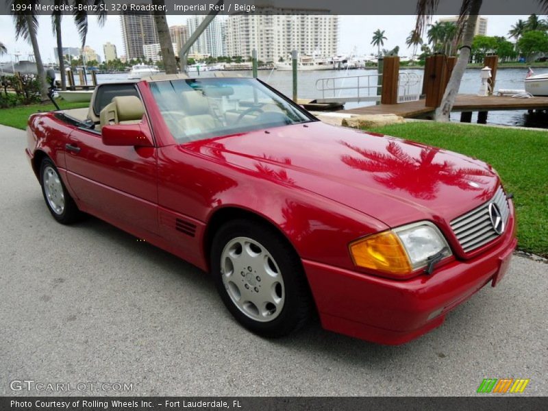 Front 3/4 View of 1994 SL 320 Roadster