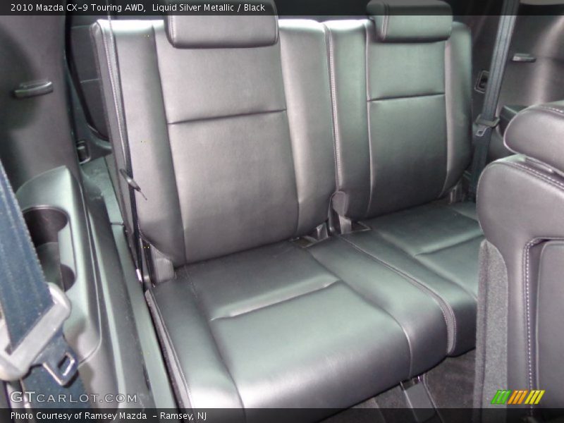 Liquid Silver Metallic / Black 2010 Mazda CX-9 Touring AWD