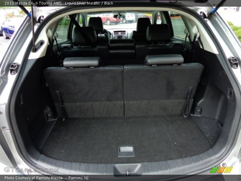 Liquid Silver Metallic / Black 2010 Mazda CX-9 Touring AWD