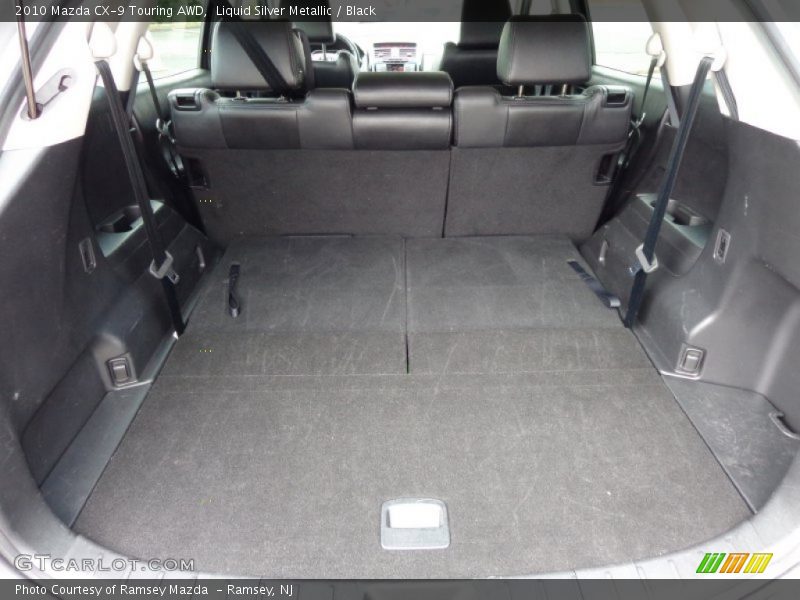 Liquid Silver Metallic / Black 2010 Mazda CX-9 Touring AWD