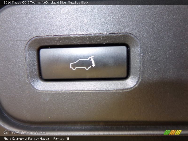 Liquid Silver Metallic / Black 2010 Mazda CX-9 Touring AWD