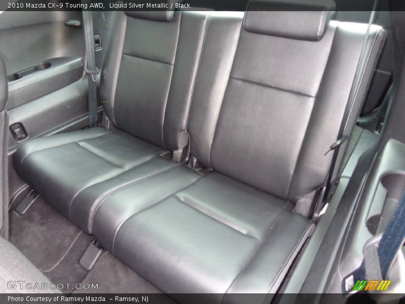 Liquid Silver Metallic / Black 2010 Mazda CX-9 Touring AWD