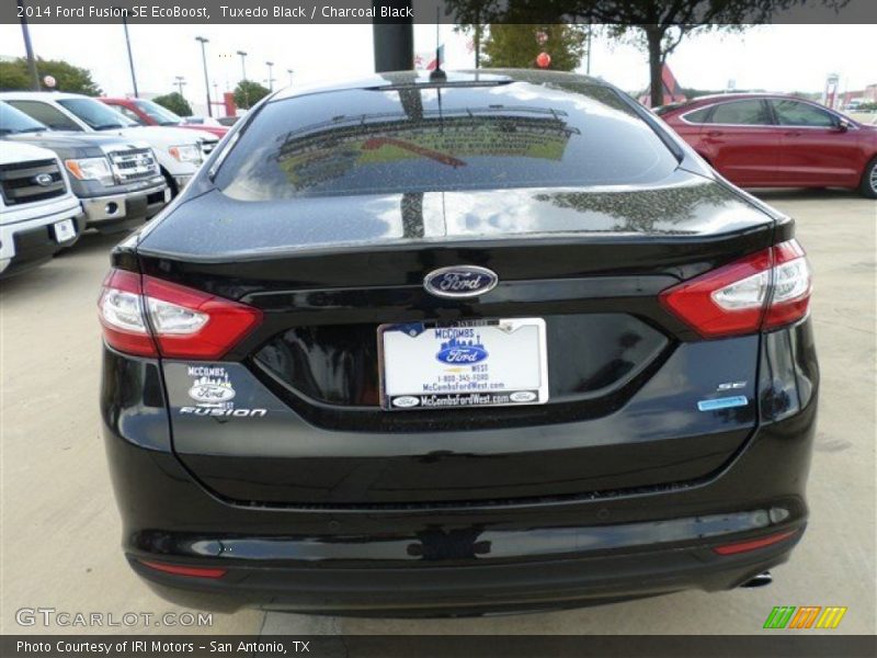 Tuxedo Black / Charcoal Black 2014 Ford Fusion SE EcoBoost