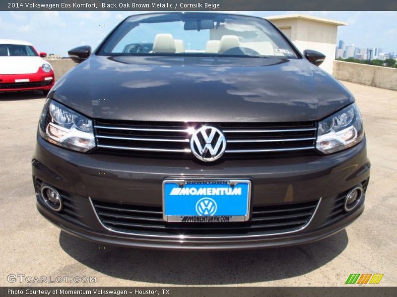 Black Oak Brown Metallic / Cornsilk Beige 2014 Volkswagen Eos Komfort