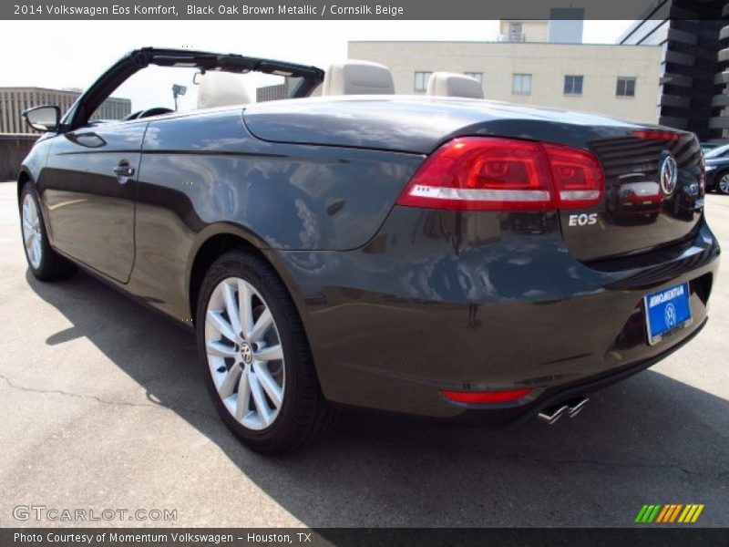 Black Oak Brown Metallic / Cornsilk Beige 2014 Volkswagen Eos Komfort