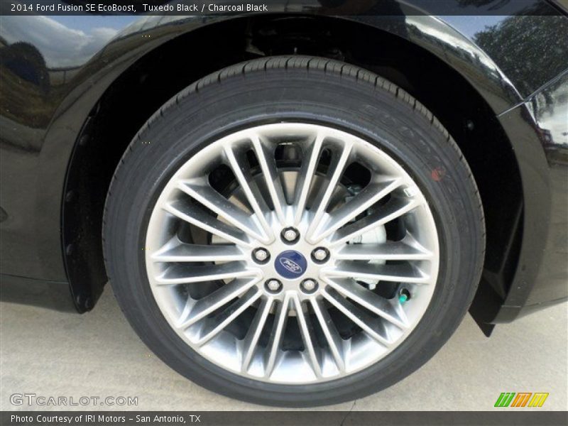 Tuxedo Black / Charcoal Black 2014 Ford Fusion SE EcoBoost