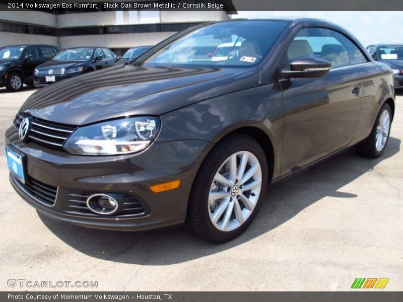 Black Oak Brown Metallic / Cornsilk Beige 2014 Volkswagen Eos Komfort