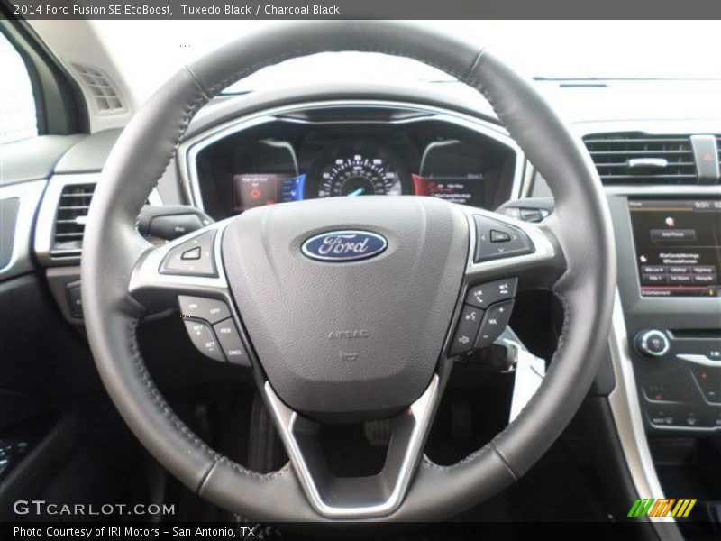 Tuxedo Black / Charcoal Black 2014 Ford Fusion SE EcoBoost