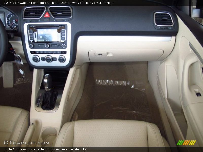 Black Oak Brown Metallic / Cornsilk Beige 2014 Volkswagen Eos Komfort