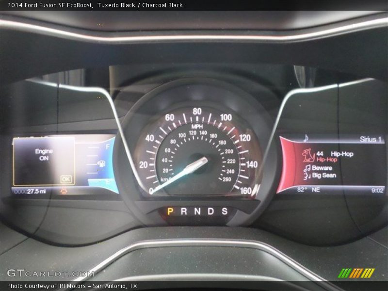 Tuxedo Black / Charcoal Black 2014 Ford Fusion SE EcoBoost