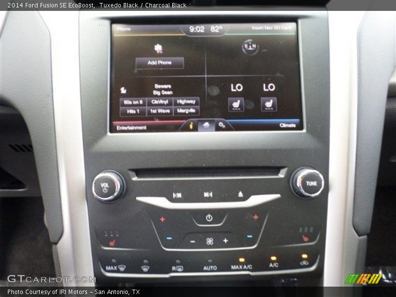 Tuxedo Black / Charcoal Black 2014 Ford Fusion SE EcoBoost