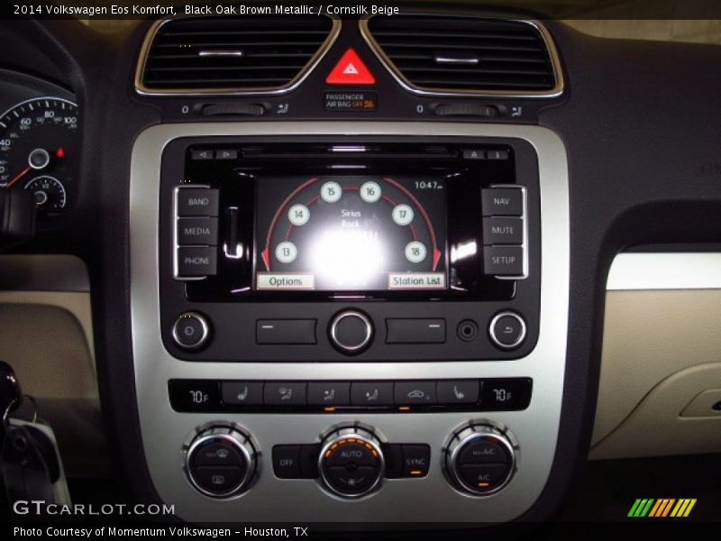 Black Oak Brown Metallic / Cornsilk Beige 2014 Volkswagen Eos Komfort