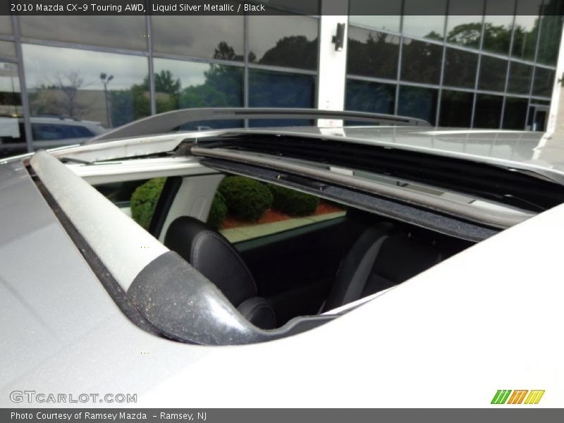 Liquid Silver Metallic / Black 2010 Mazda CX-9 Touring AWD