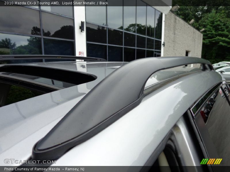 Liquid Silver Metallic / Black 2010 Mazda CX-9 Touring AWD