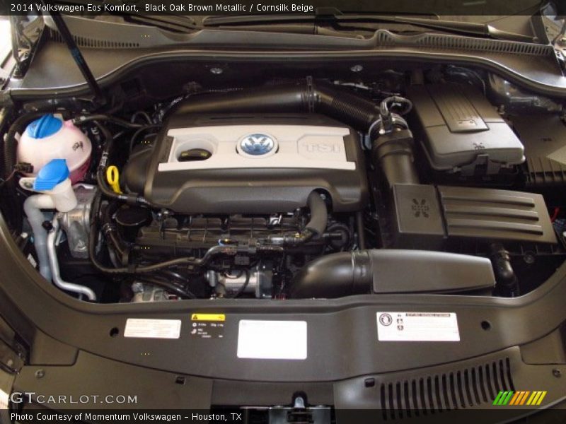 Black Oak Brown Metallic / Cornsilk Beige 2014 Volkswagen Eos Komfort