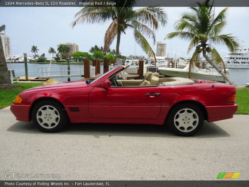  1994 SL 320 Roadster Imperial Red