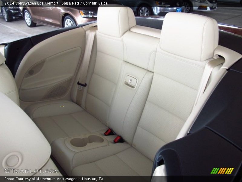 Salsa Red / Cornsilk Beige 2014 Volkswagen Eos Komfort