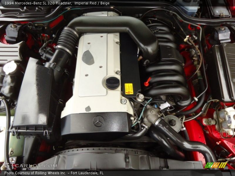  1994 SL 320 Roadster Engine - 3.2 Liter DOHC 24-Valve Inline 6 Cylinder