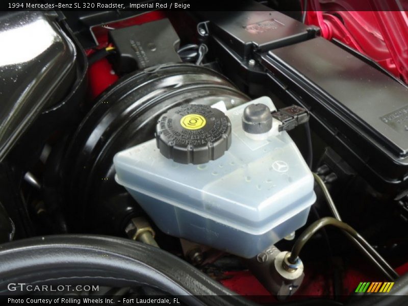  1994 SL 320 Roadster Engine - 3.2 Liter DOHC 24-Valve Inline 6 Cylinder