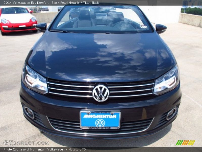 Black Pearl Metallic / Titan Black 2014 Volkswagen Eos Komfort
