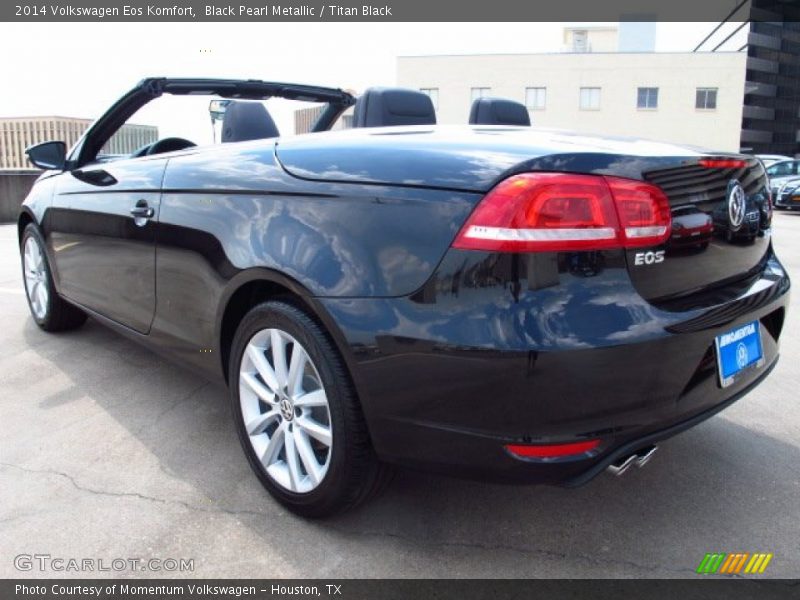 Black Pearl Metallic / Titan Black 2014 Volkswagen Eos Komfort