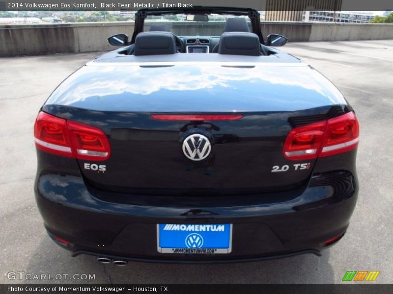 Black Pearl Metallic / Titan Black 2014 Volkswagen Eos Komfort
