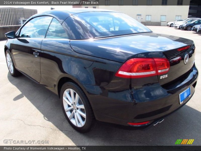 Black Pearl Metallic / Titan Black 2014 Volkswagen Eos Komfort