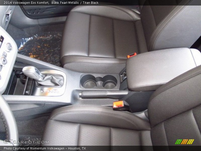 Black Pearl Metallic / Titan Black 2014 Volkswagen Eos Komfort