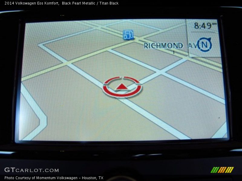 Black Pearl Metallic / Titan Black 2014 Volkswagen Eos Komfort