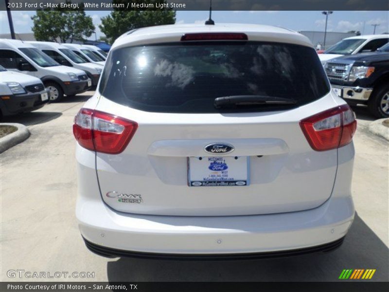 White Platinum / Medium Light Stone 2013 Ford C-Max Energi