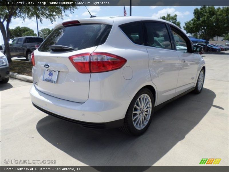 White Platinum / Medium Light Stone 2013 Ford C-Max Energi