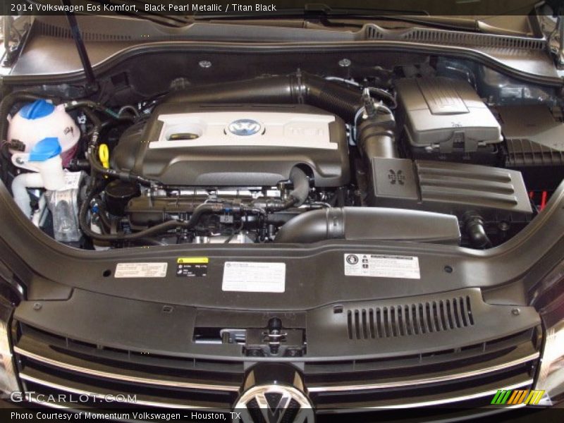 Black Pearl Metallic / Titan Black 2014 Volkswagen Eos Komfort