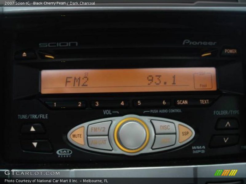 Black Cherry Pearl / Dark Charcoal 2007 Scion tC