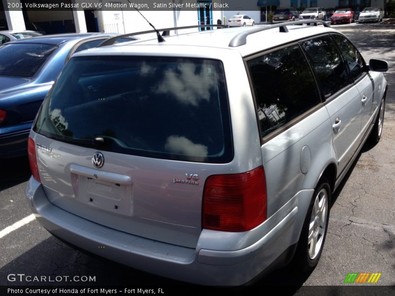 Satin Silver Metallic / Black 2001 Volkswagen Passat GLX V6 4Motion Wagon